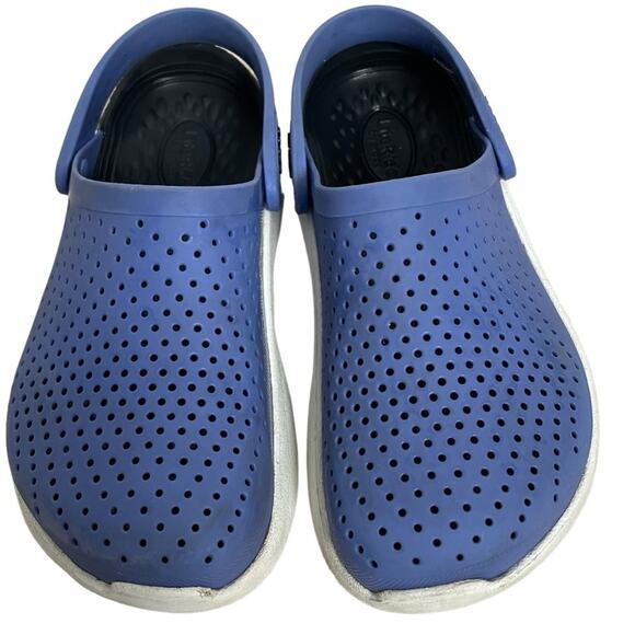 Crocs LiteRide Blue Shoes W Size 6 M Size 4 - Picture 1 of 8